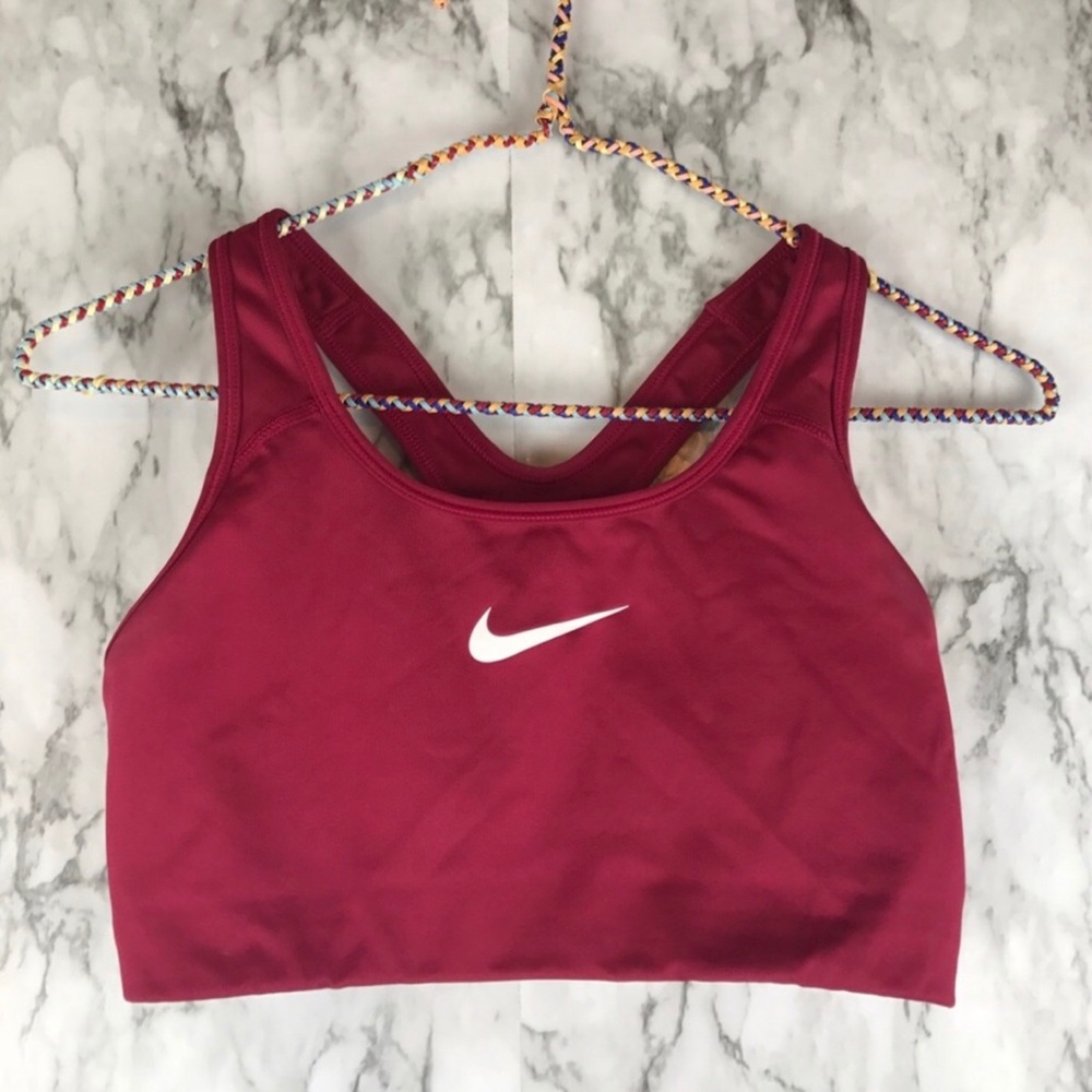Nike Swoosh sports bra